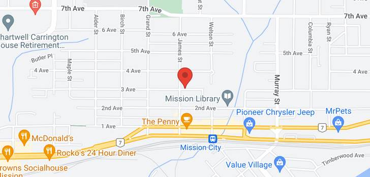 map of 33119 3RD AVENUE
